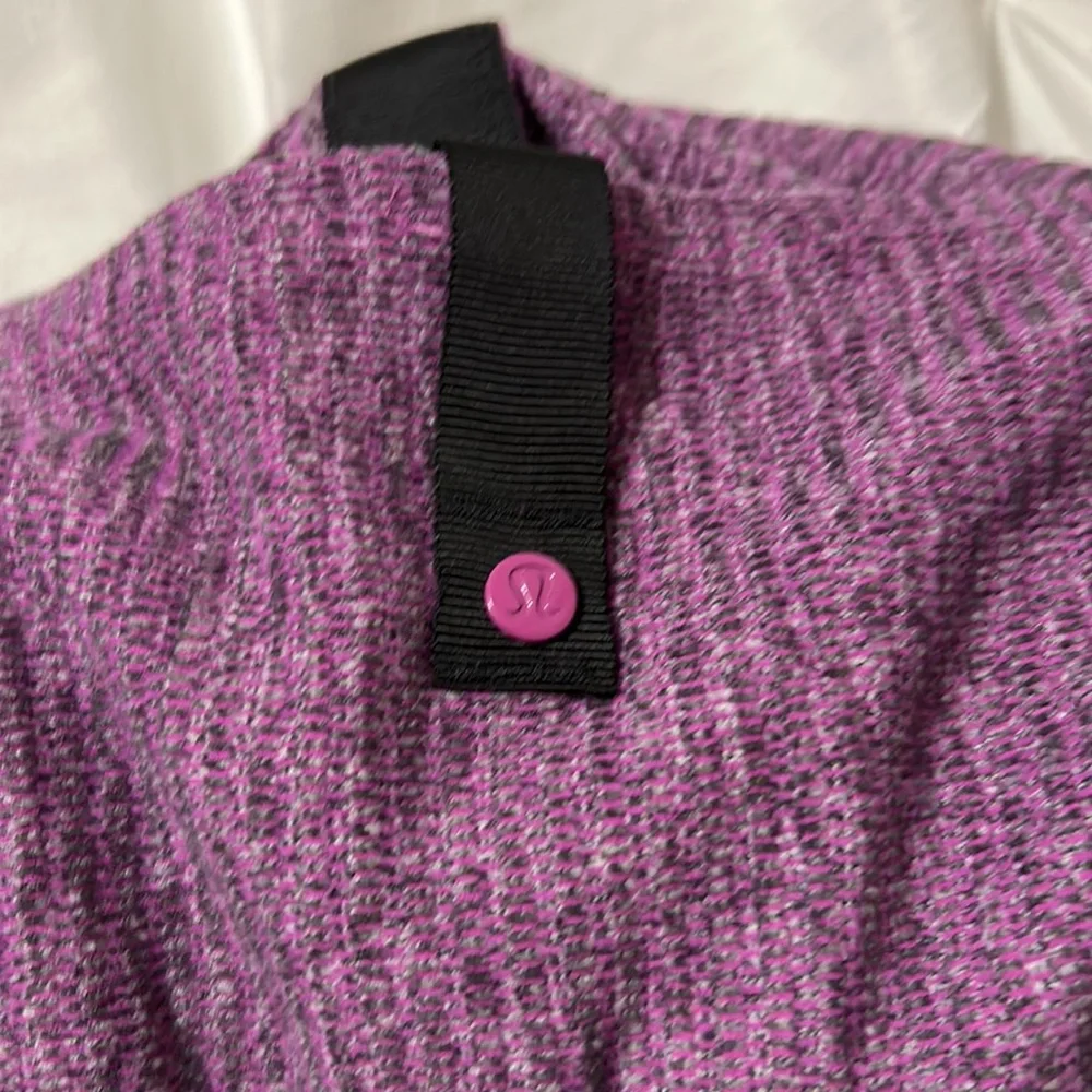 Lululemon Vinyasa Original Striped Purple Scarf